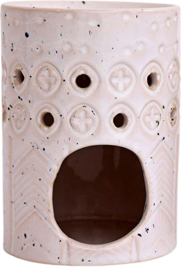 The Range | Gloriously Good Stoneware Oil and Wax Melt Burner - White Gloriously Good Stoneware Oil and Wax Melt Burner - White