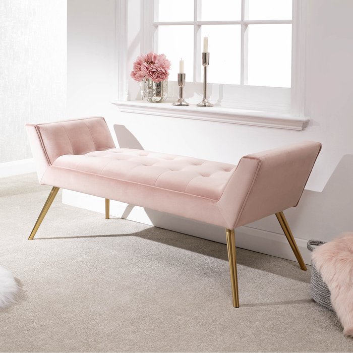 The Range | Turin Window Seat - Blush Pink Turin Window Seat - Blush Pink