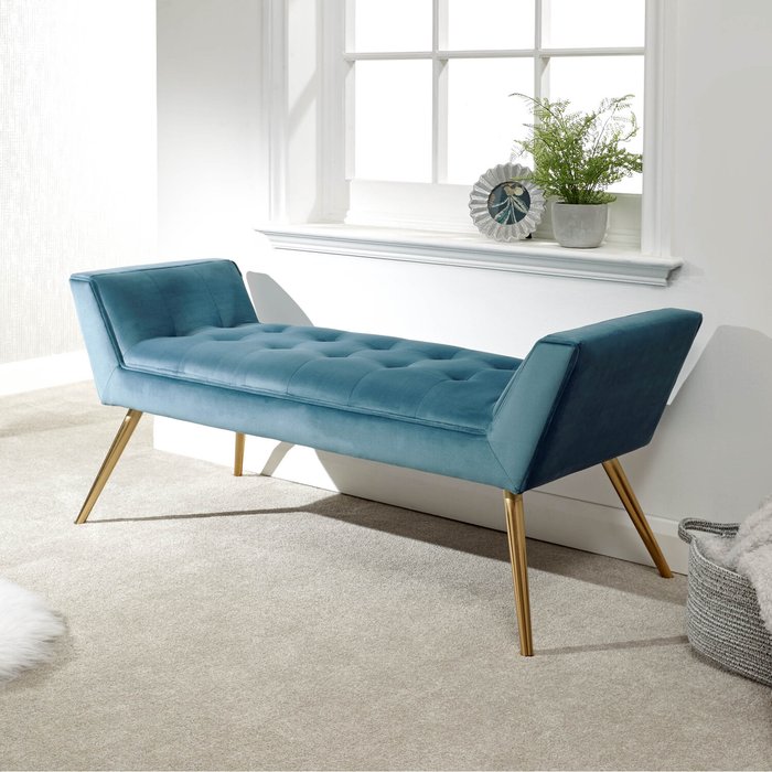 The Range | Turin Window Seat - Teal Turin Window Seat - Teal