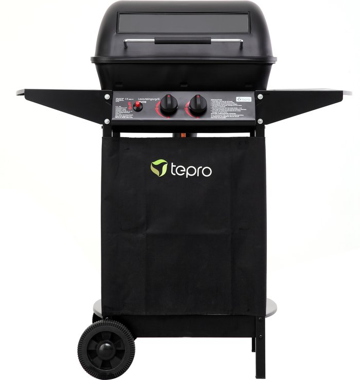 The Range | Tepro Irvine Lava Stone Gas BBQ Grill - Black Tepro Irvine Lava Stone Gas BBQ Grill - Black