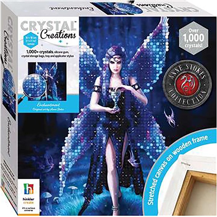 The Range | Hinkler Hinkler Crystal Creations Canvas - 18cm / Enchantment Hinkler Hinkler Crystal Creations Canvas - 18cm / Enchantment