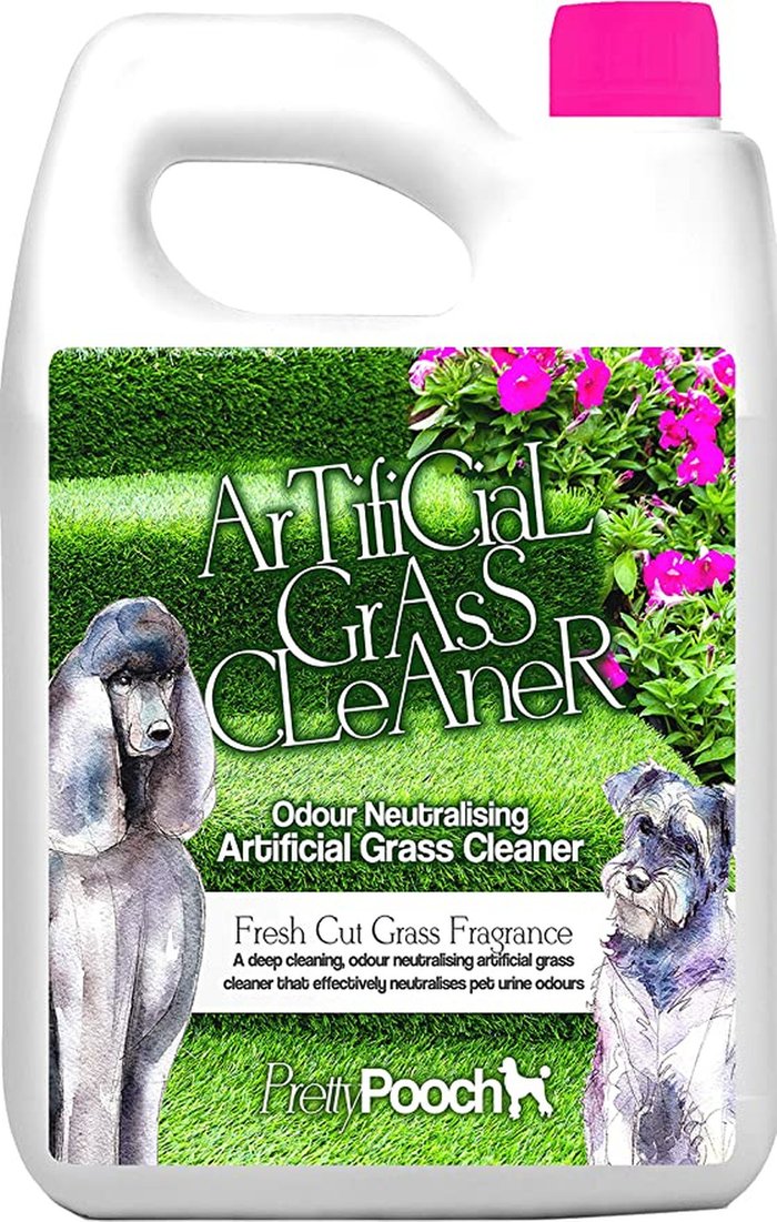 The Range | Pretty Pooch Pretty Pooch Artificial Fake Grass Cleaner (Fresh Cut Grass) - Pink / 5l Pretty Pooch Pretty Pooch Artificial Fake Grass Cleaner (Fresh Cut Grass) - Pink / 5l