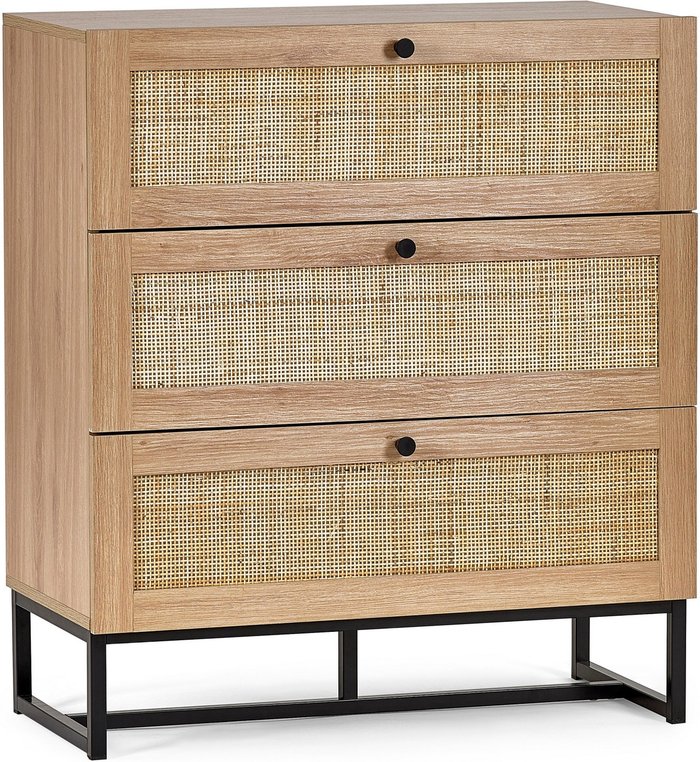 The Range | Julian Bowen Julian Bowen Padstow 3 Drawer Chest Oak Julian Bowen Julian Bowen Padstow 3 Drawer Chest Oak