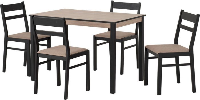 The Range | Seconique Radley Dining Set - Oat Seconique Radley Dining Set - Oat