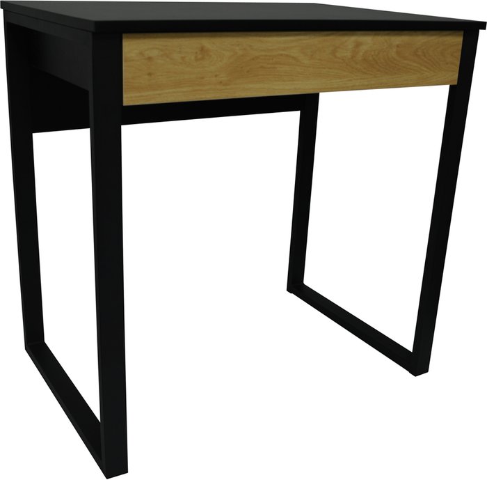 The Range | Techstyle Techstyle Loop Compact Office Workstation / Computer Desk / Black / Oak Techstyle Techstyle Loop Compact Office Workstation / Computer Desk / Black / Oak