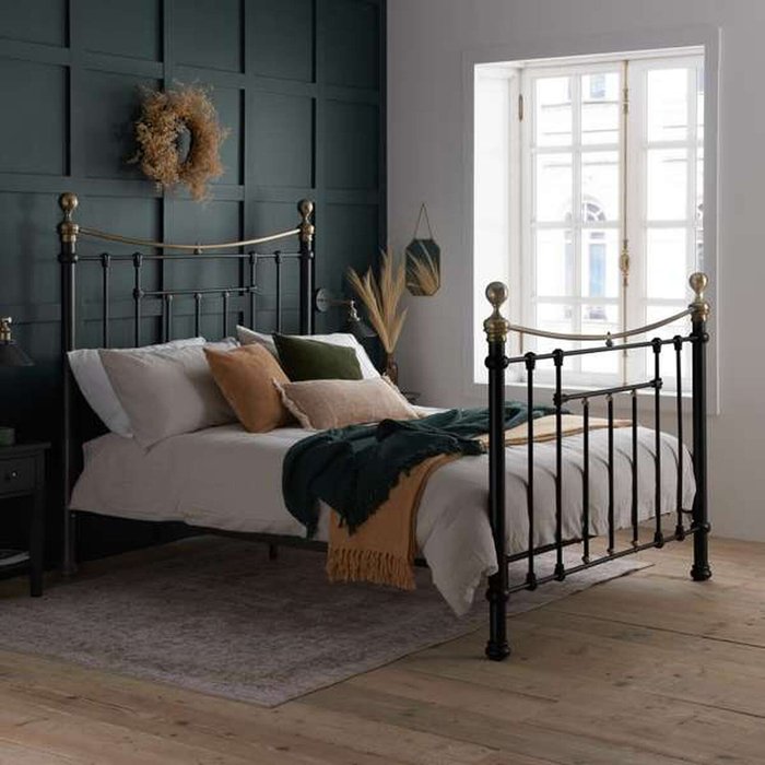 The Range | Birlea Birlea Bronte Bed - Black / Double Birlea Birlea Bronte Bed - Black / Double