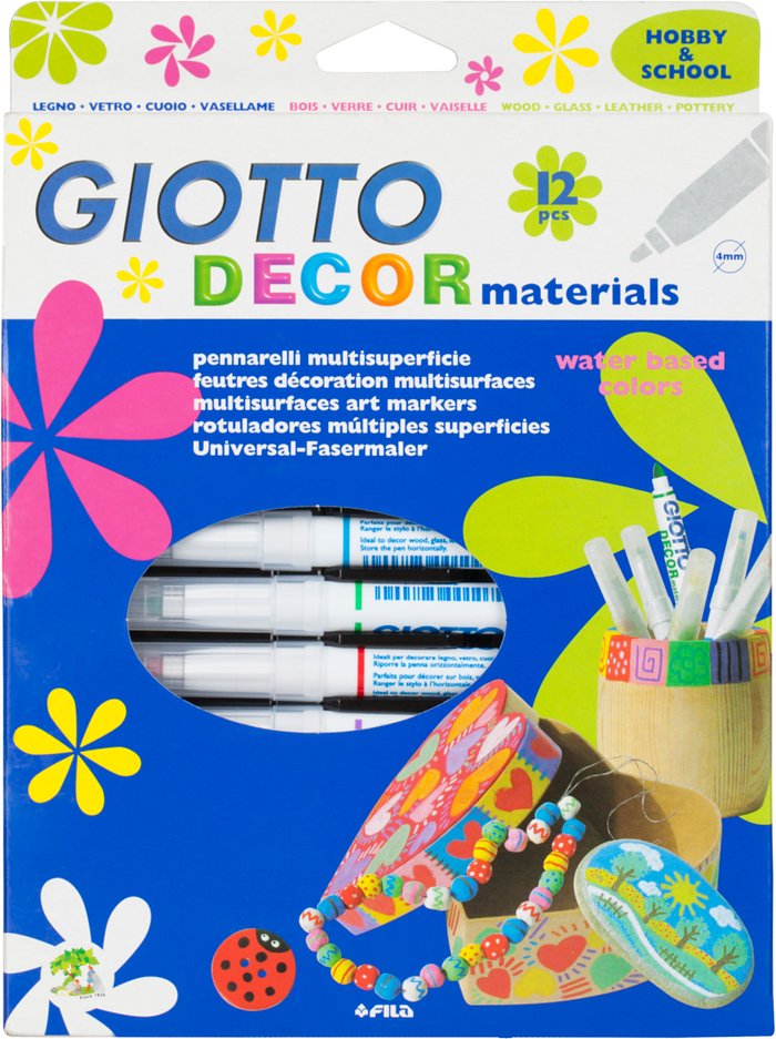 The Range | Giotto Decor Materials Pen Pack Giotto Decor Materials Pen Pack