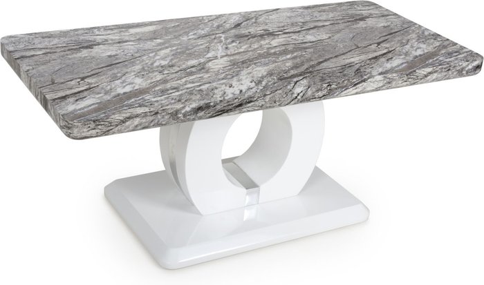 The Range | Shankar Shankar Neptune Marble Effect Grey/White Coffee Table Shankar Shankar Neptune Marble Effect Grey/White Coffee Table