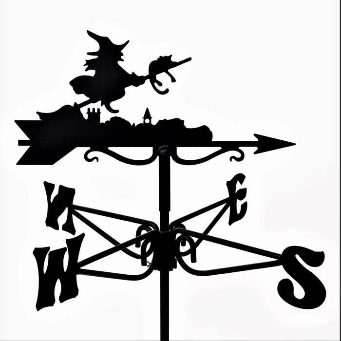The Range | Espira Witch Mini Weathervane - Black Espira Witch Mini Weathervane - Black
