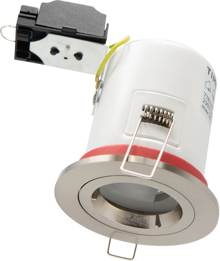 The Range | TIMELED Fire Rated Downlight Can - Silver / IP65 TIMELED Fire Rated Downlight Can - Silver / IP65
