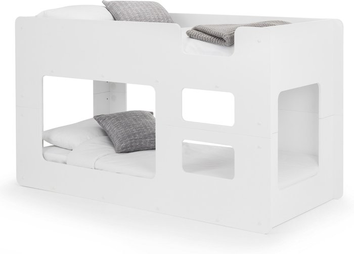 The Range | Julian Bowen Solar Bunk Bed - White Julian Bowen Solar Bunk Bed - White