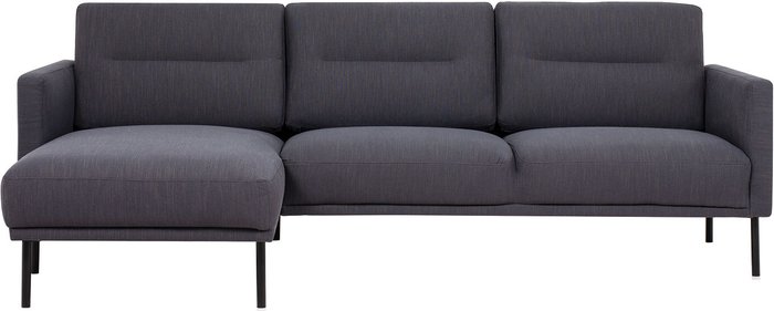 The Range | Furniture To Go Larvik Chaiselongue Sofa - Anthracite / Left-hand Furniture To Go Larvik Chaiselongue Sofa - Anthracite / Left-hand
