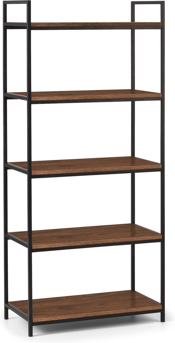 The Range | Julian Bowen Tribeca Tall Bookcase - Brown Julian Bowen Tribeca Tall Bookcase - Brown