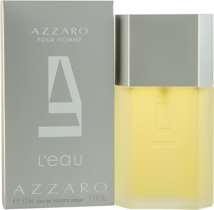 The Range | Azzaro Azzaro Pour Homme L'eau Eau de Toilette 50ml - Silver Azzaro Azzaro Pour Homme L'eau Eau de Toilette 50ml - Silver