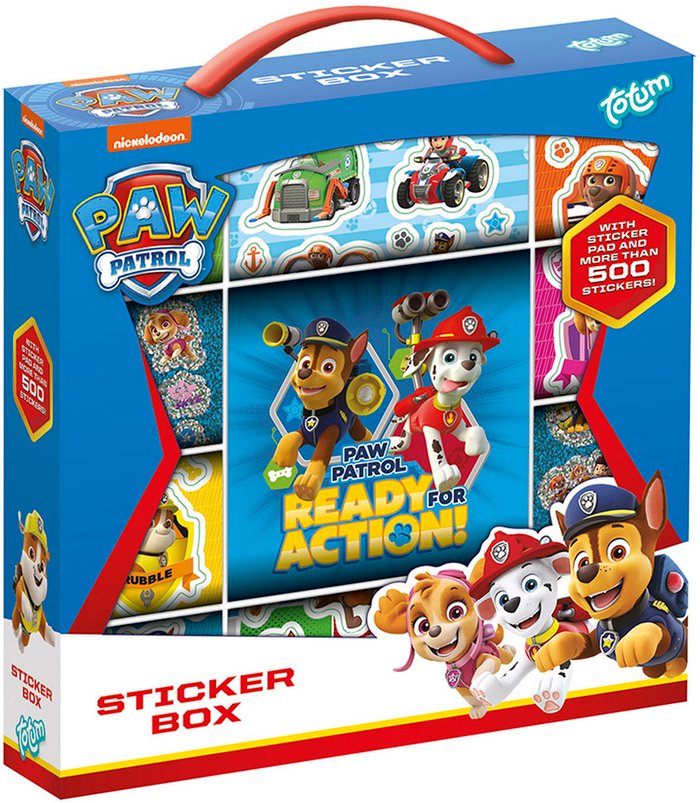 The Range | Totum Totum Paw Patrol Large Sticker Box Totum Totum Paw Patrol Large Sticker Box