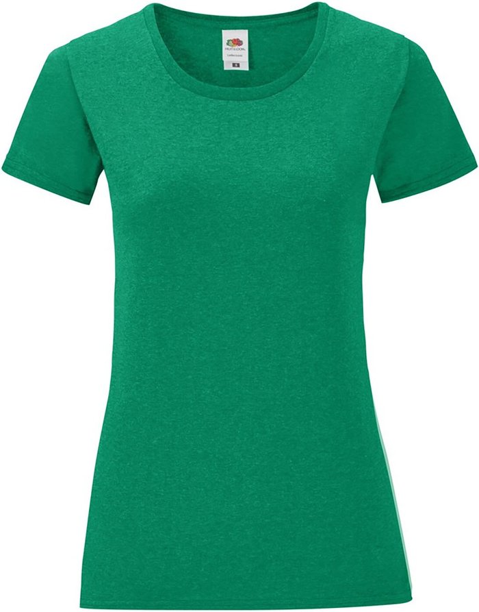 The Range | Fruit Of The Loom WomensLadies Iconic T-Shirt - PC3400 - Heather Green / XL Fruit Of The Loom WomensLadies Iconic T-Shirt - PC3400 - Heather Green / XL