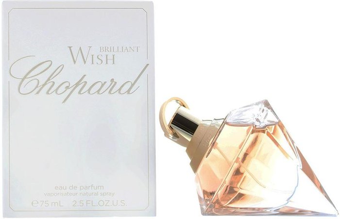The Range | Chopard Chopard Brilliant Wish Eau De Parfum 75ml - White Chopard Chopard Brilliant Wish Eau De Parfum 75ml - White