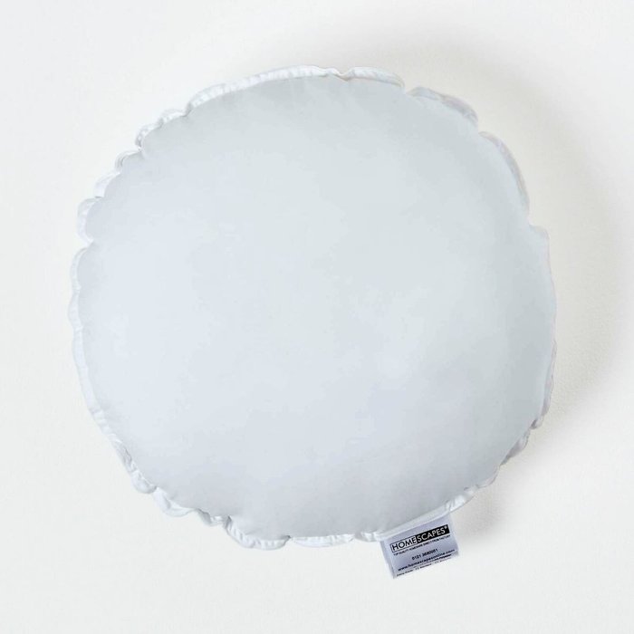 The Range | Homescapes Microfibre Round Circular Cushion Pad Insert - White / 40cm Homescapes Microfibre Round Circular Cushion Pad Insert - White / 40cm