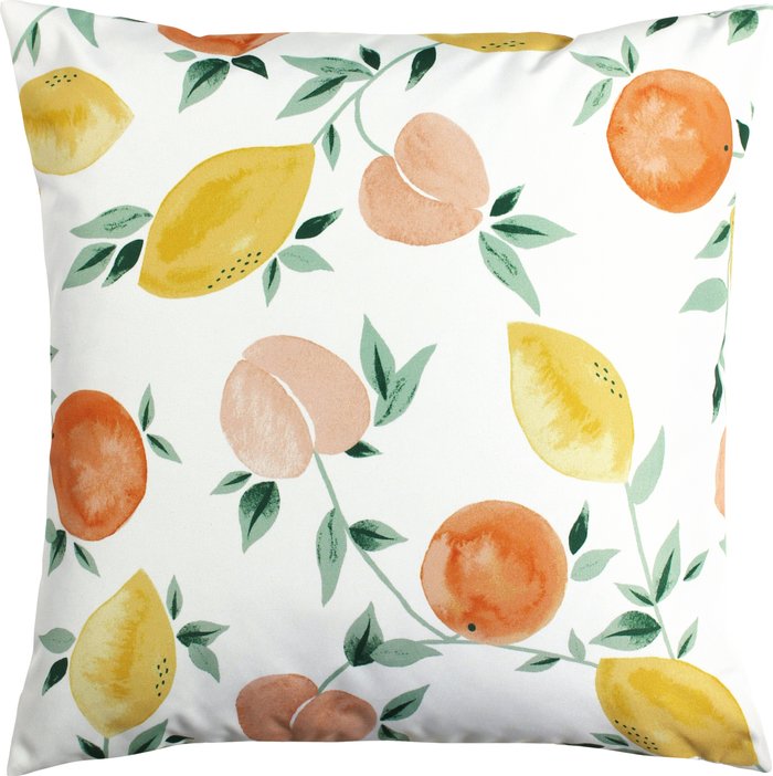 The Range | Dunelm Les Fruits Mulitcoloured Outdoor Cushion MultiColoured Dunelm Les Fruits Mulitcoloured Outdoor Cushion MultiColoured