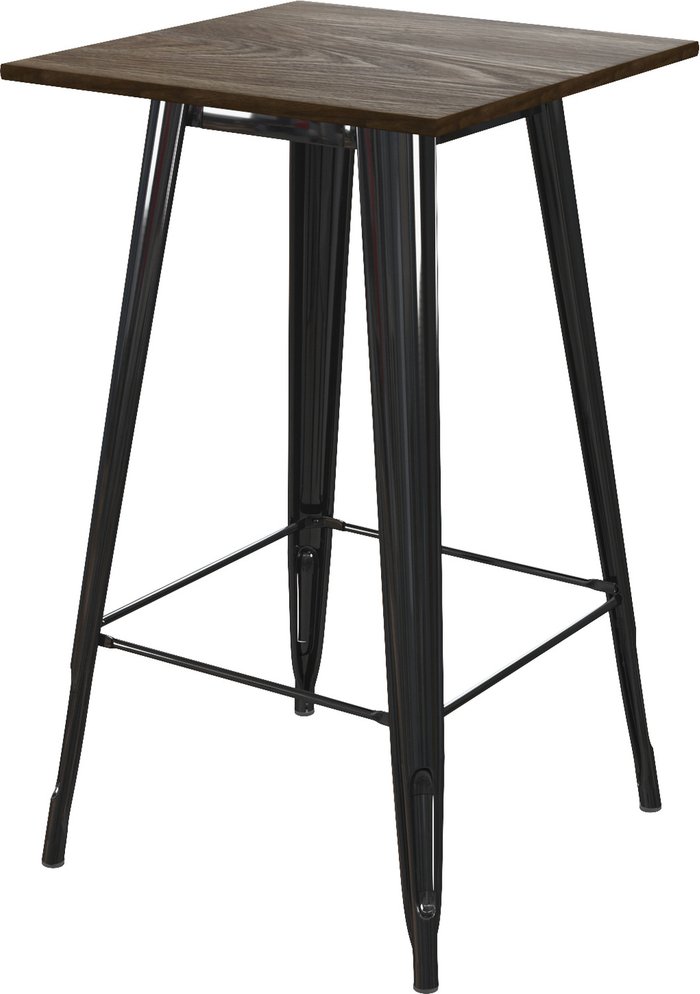The Range | Dorel Home Fusion Square Bar Table - Black Dorel Home Fusion Square Bar Table - Black