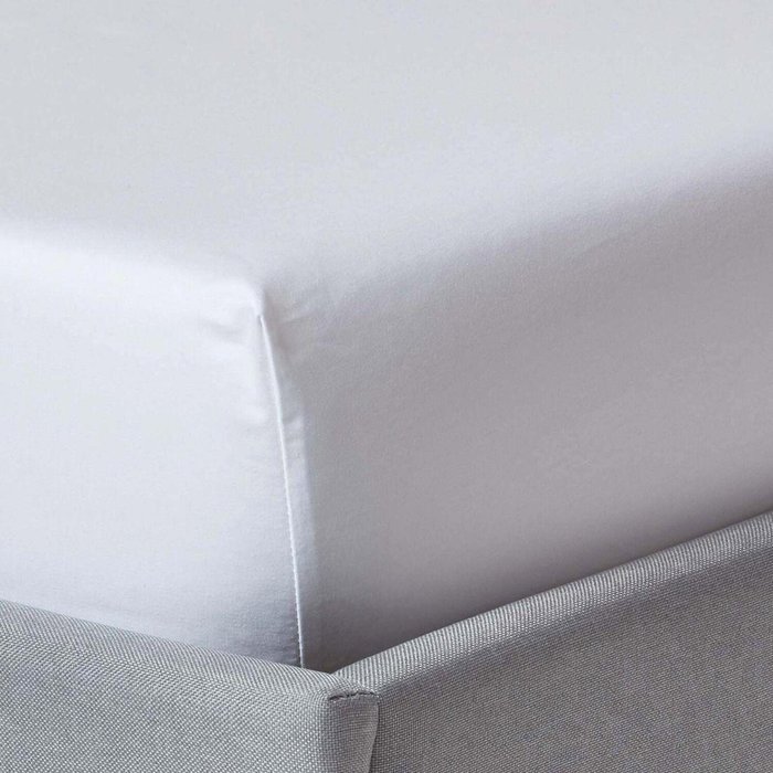 The Range | Homescapes 1000 Thread Count Egyptian Cotton Fitted Sheet - White / Double Homescapes 1000 Thread Count Egyptian Cotton Fitted Sheet - White / Double
