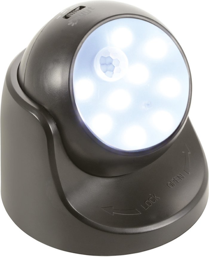 The Range | Lyyt Outdoor Wireless LED Motion Sensor Security Wall Light - Black Lyyt Outdoor Wireless LED Motion Sensor Security Wall Light - Black