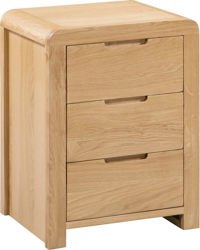The Range | Dunelm Curve Bedside Table Brown Dunelm Curve Bedside Table Brown