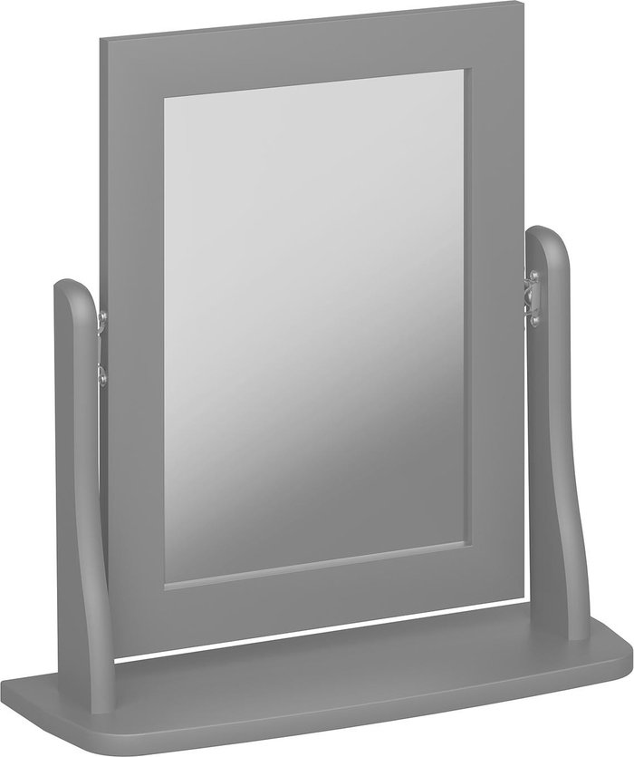The Range | Furniture To Go Baroque Mirror Black - Grey Furniture To Go Baroque Mirror Black - Grey