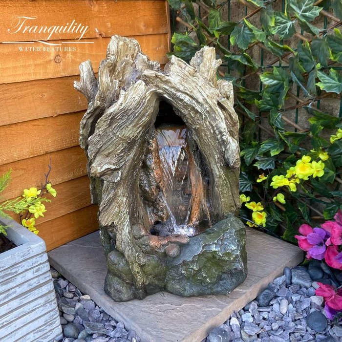 The Range | Tranquility Water Features Compact Kielder Mains Powered Water Feature - Grey Tranquility Water Features Compact Kielder Mains Powered Water Feature - Grey