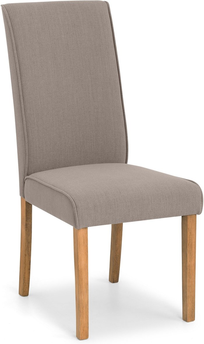 The Range | Julian Bowen Set Of 2 Seville Dining Chairs - Taupe Julian Bowen Set Of 2 Seville Dining Chairs - Taupe