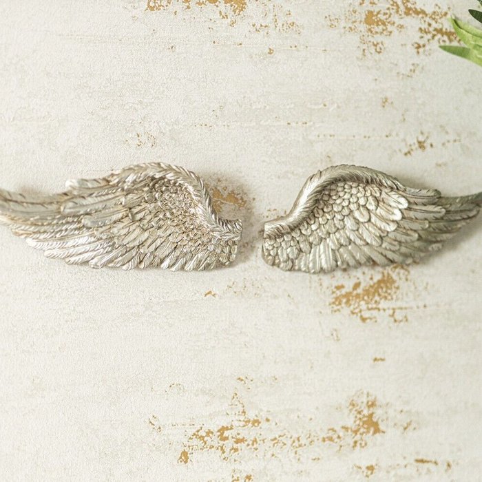 The Range | Marco Paul Small Silver Angel Wings Ornament - Silver Marco Paul Small Silver Angel Wings Ornament - Silver