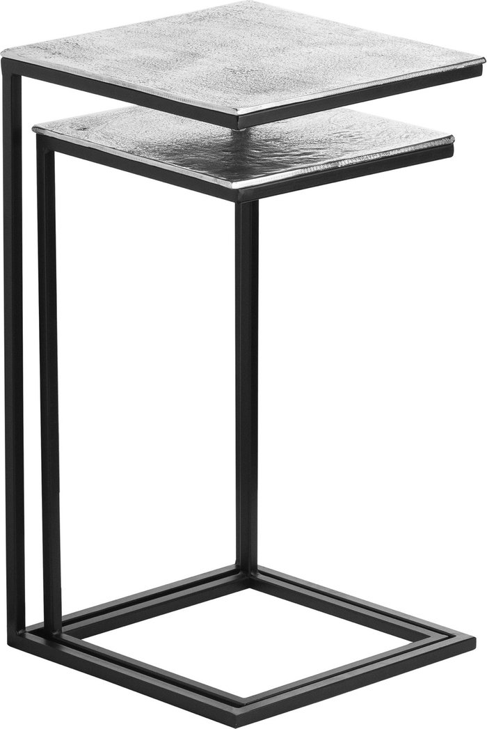 The Range | KDMK Katlley Collection Set of Two Sofa Tables Elegant Furniture - Silver KDMK Katlley Collection Set of Two Sofa Tables Elegant Furniture - Silver