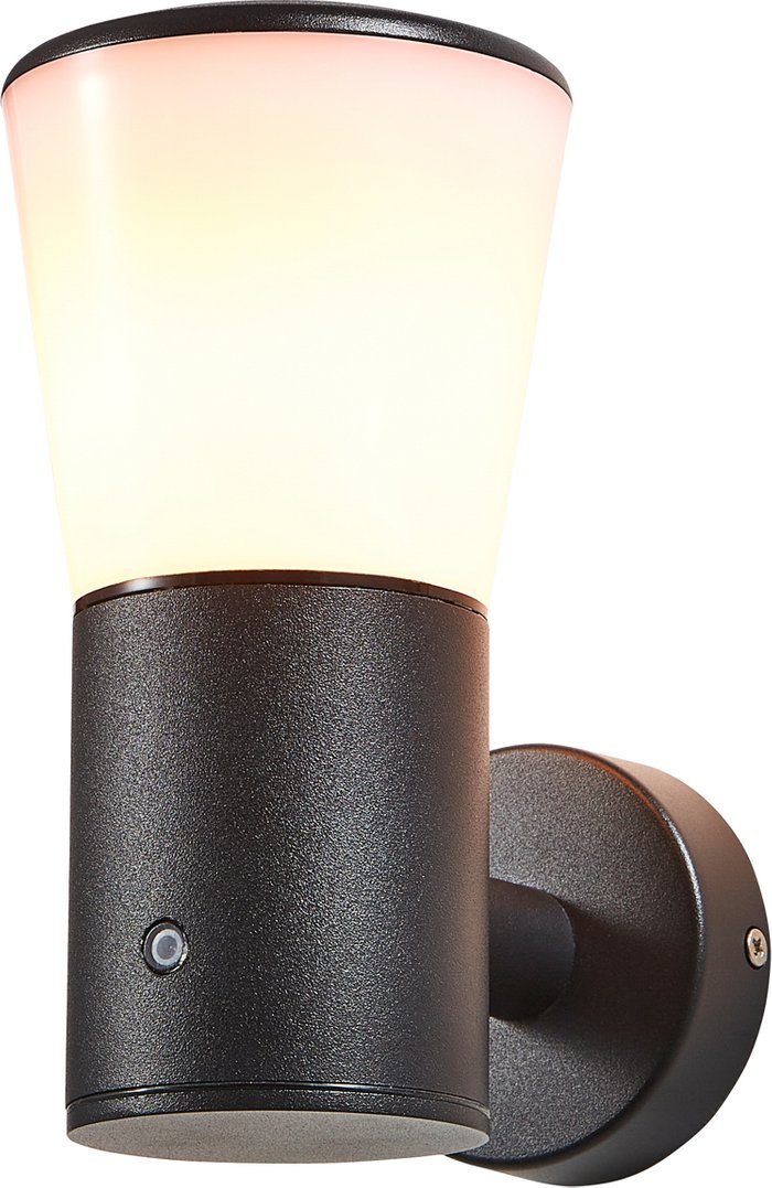 The Range | Litecraft Altair Outdoor Wall Light with Photocell Sensor - Black Litecraft Altair Outdoor Wall Light with Photocell Sensor - Black