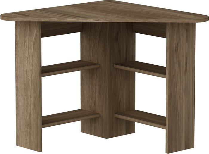 The Range | Destina Home Gredos Corner Computer Desk with Shelves - Walnut Destina Home Gredos Corner Computer Desk with Shelves - Walnut