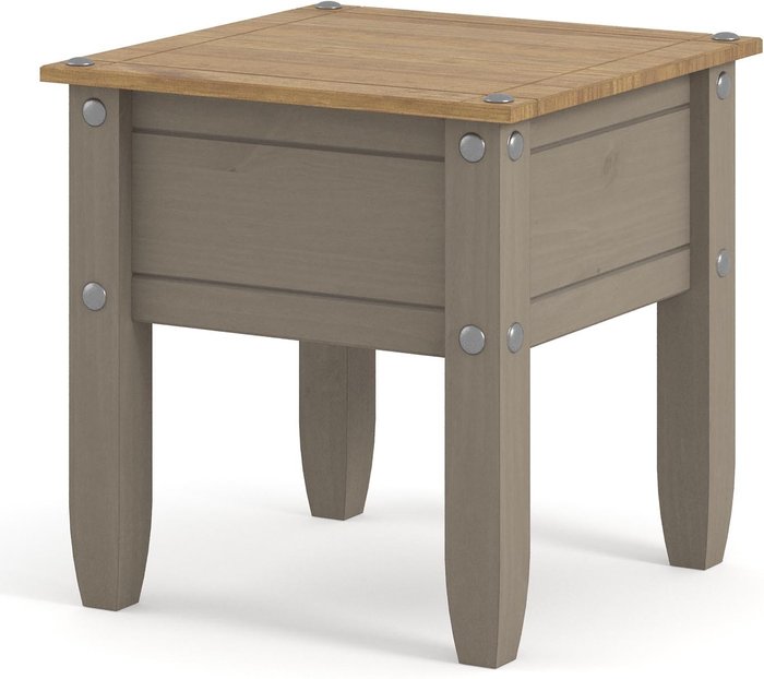 The Range | Core Products Core Products Halea Small Pine Side Table - Grey Core Products Core Products Halea Small Pine Side Table - Grey