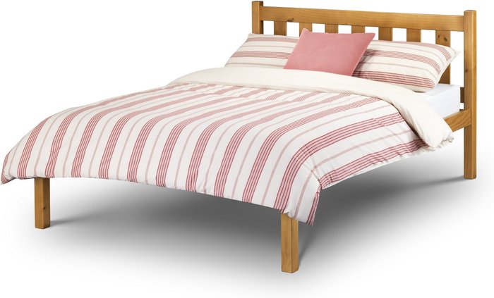 The Range | Julian Bowen Poppy Double Bed - Antique Julian Bowen Poppy Double Bed - Antique