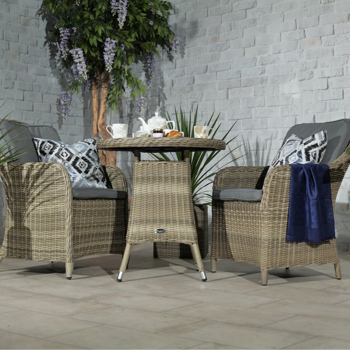 The Range | Royalcraft Royalcraft Wentworth 2 Seater Round Imperial Bistro Set Royalcraft Royalcraft Wentworth 2 Seater Round Imperial Bistro Set
