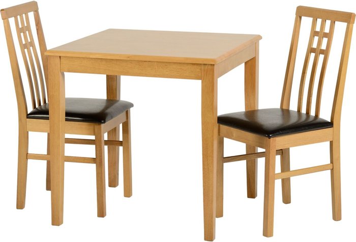 The Range | Seconique Vienna Dining Set - Mediun Oak Effect Seconique Vienna Dining Set - Mediun Oak Effect
