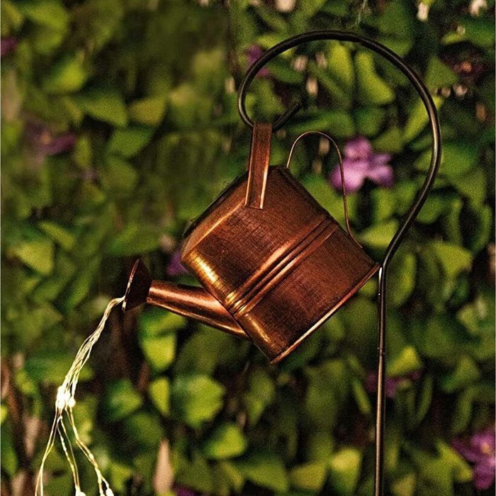 The Range | Garden Mile Solar Watering Can LED Lantern - Copper Garden Mile Solar Watering Can LED Lantern - Copper
