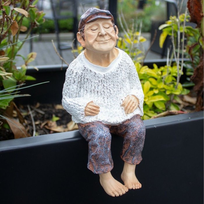 The Range | Garden Mile Grandfather Garden Ornament - Multicoloured Garden Mile Grandfather Garden Ornament - Multicoloured