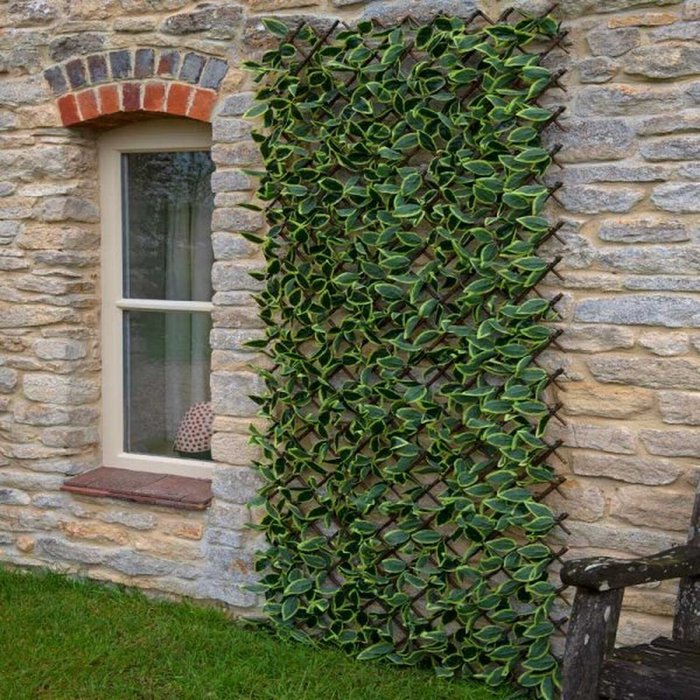 The Range | Faux Décor Faux Décor Faux Decor Hosta Leaf 180 X 60Cm Trellis - Green Faux Décor Faux Décor Faux Decor Hosta Leaf 180 X 60Cm Trellis - Green