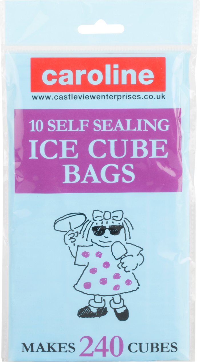 The Range | Caroline Pack of 10 Self Sealing Ice Cube Bags Caroline Pack of 10 Self Sealing Ice Cube Bags