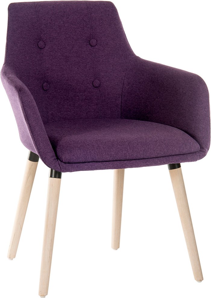 The Range | TEKNIK TEKNIK 4 Legged Fabric Reception Chair - Plum TEKNIK TEKNIK 4 Legged Fabric Reception Chair - Plum