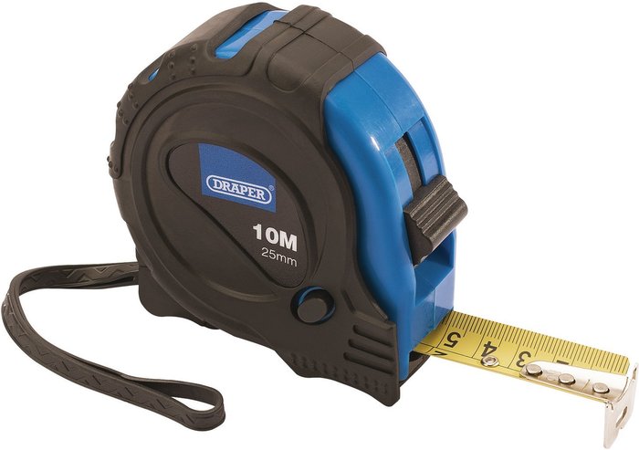 The Range | Draper Draper Soft Grip Tape Measure Imperial & Metric 33ft / 10m 32mm Draper Draper Soft Grip Tape Measure Imperial & Metric 33ft / 10m 32mm