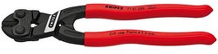 The Range | Draper Knipex 200mm Cobolt Compact Bolt Cutter - Red Draper Knipex 200mm Cobolt Compact Bolt Cutter - Red