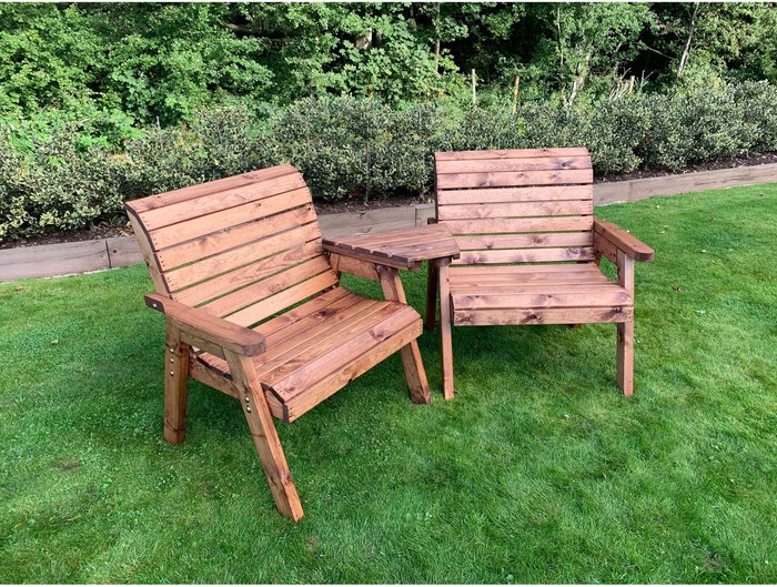 The Range | Charles Taylor Charles Taylor Grand Twin Companion Set Angled - Brown Charles Taylor Charles Taylor Grand Twin Companion Set Angled - Brown