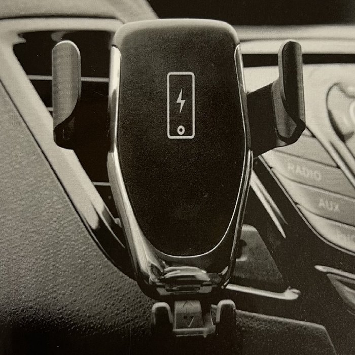 The Range | Status Wireless Car Charger Vent Holder Mount - Black Status Wireless Car Charger Vent Holder Mount - Black