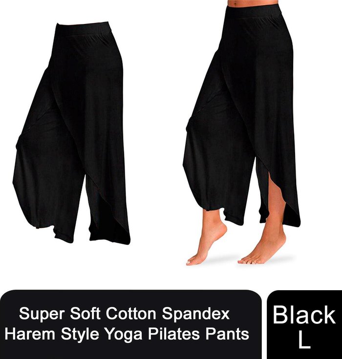 The Range | Flo Super Soft Modal Spandex Yoga Pants - Black / 80cm Flo Super Soft Modal Spandex Yoga Pants - Black / 80cm