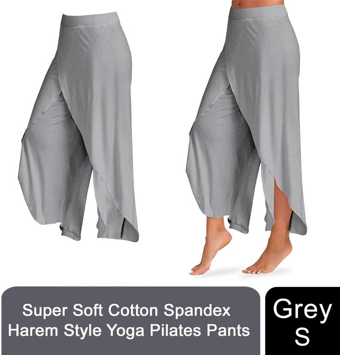 The Range | Flo Super Soft Modal Spandex Yoga Pants - Grey / 76cm Flo Super Soft Modal Spandex Yoga Pants - Grey / 76cm