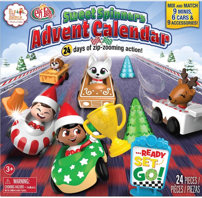 The Range | The Elf on the Shelf Sweet Spinners Advent Calendar - neutral The Elf on the Shelf Sweet Spinners Advent Calendar - neutral